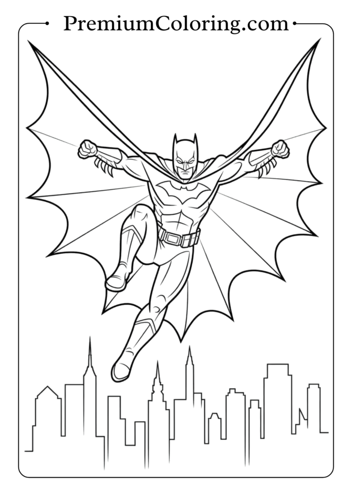 batman coloring pages