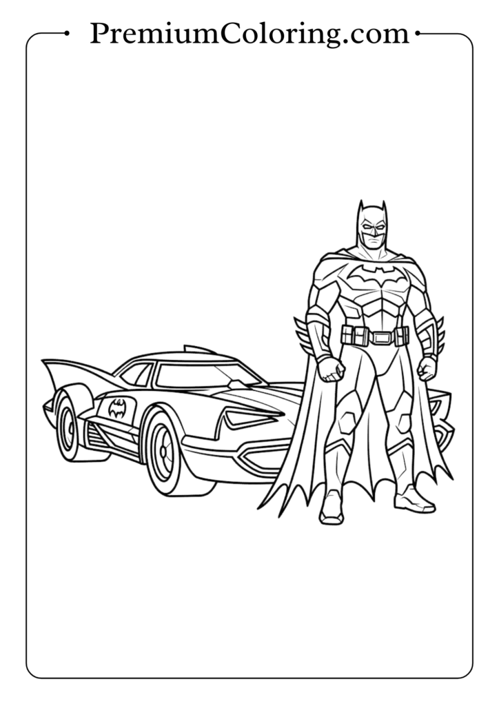 batman coloring pages
