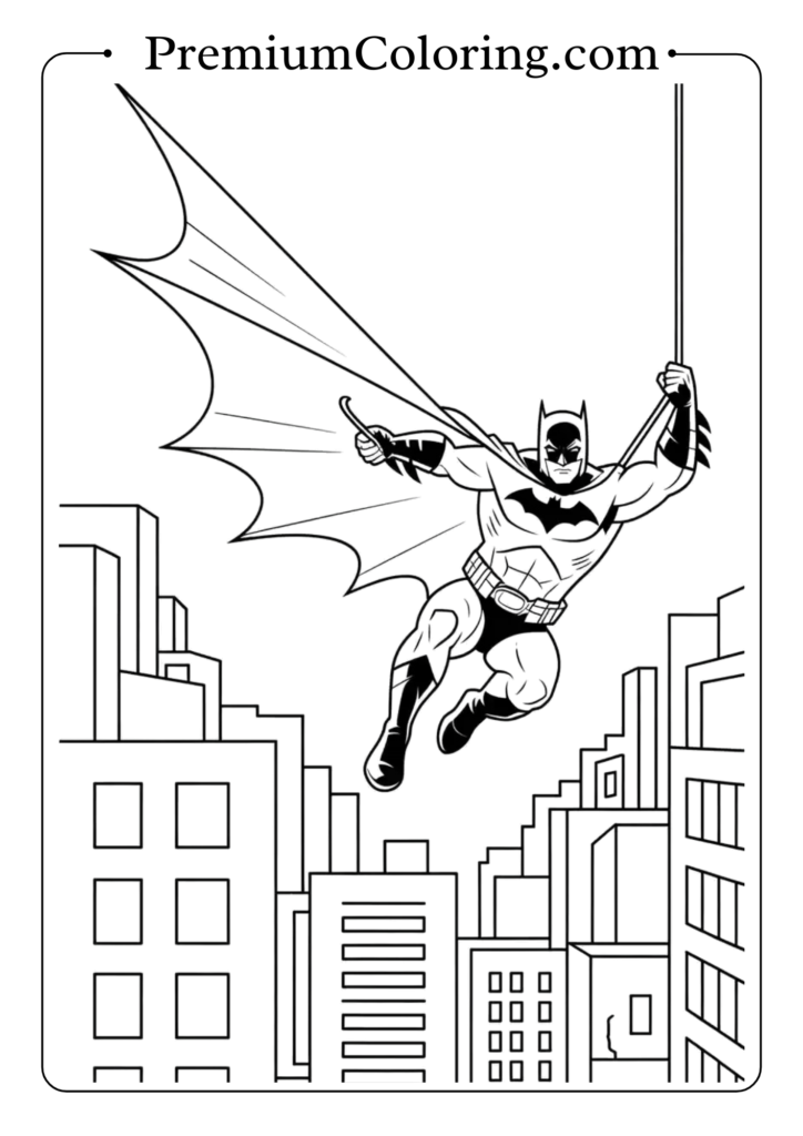 batman coloring pages