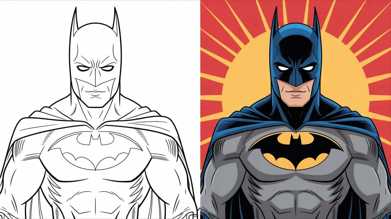 Batman coloring pages