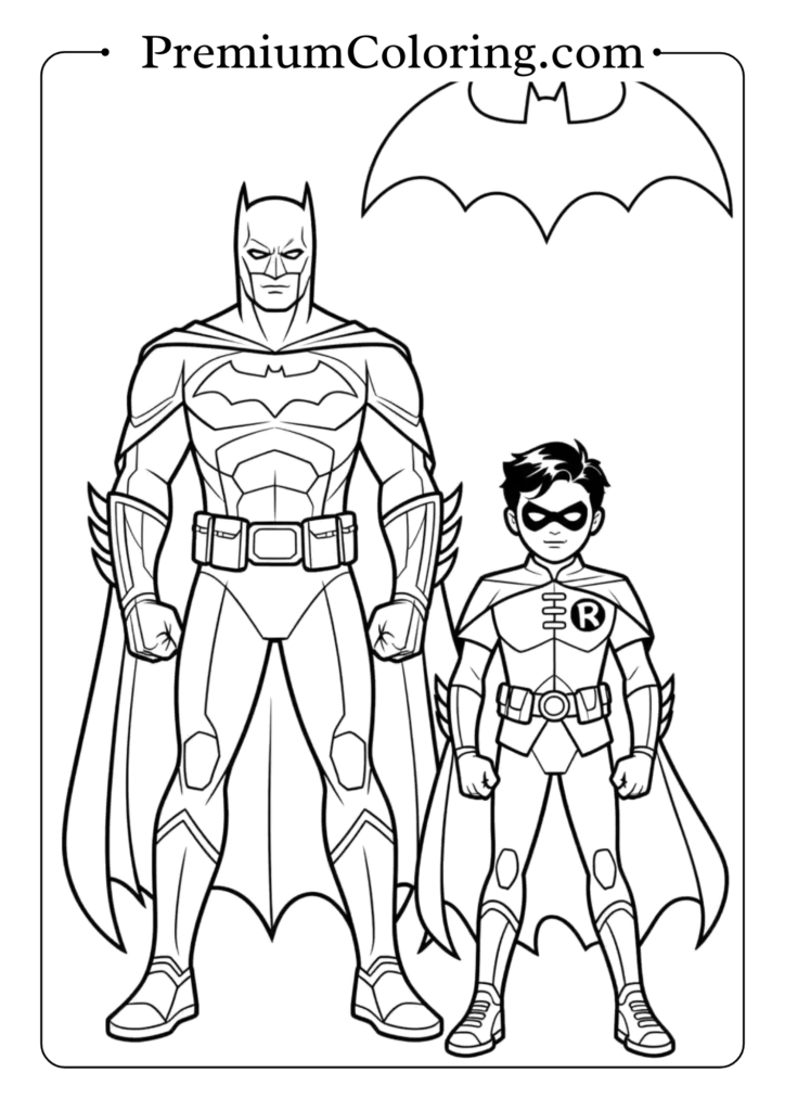 batman coloring pages