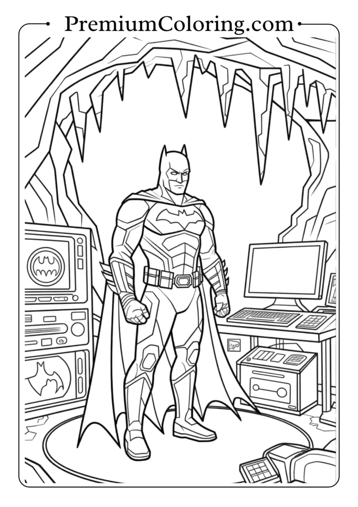 batman coloring pages